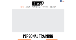 Desktop Screenshot of hunterfitnesstraining.com